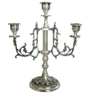 Support de bougie en laiton de qualité supérieure finition dorée, couleur personnalisée, boîte marron, porte-bougie pour mariages, banquets d'hôtel et autres événements - Product Image 5
