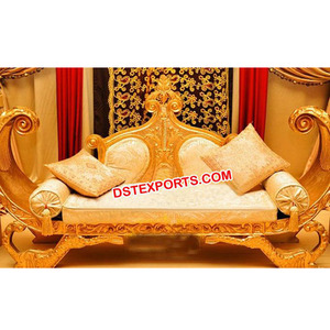 Corne du roi Royal en laiton, canapé de mariage asiatique,, neuf Design, assemblage autonome - Product Image 1