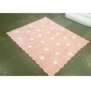 Alfombras lavables de algodón de diseño para habitación de niños, precio al por mayor, alfombrillas para habitaciones de niños - Product Image 2