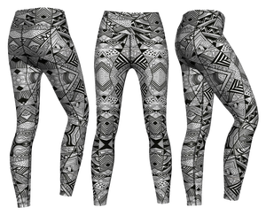 กางเกงรัดรูปเอวสูงสำหรับผู้หญิงกางเกงเล่นโยคะเล่นยิมควบคุมหน้าท้องสำหรับออกกำลังกาย - Product Image 1