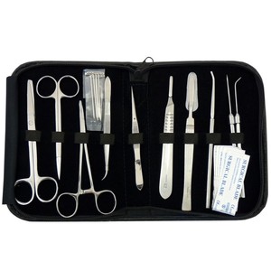 सर्जिकल उपकरण किट के साथ शल्य कैंची Hemostatic संदंश बीपी संभाल और आघात कैंची और कैंची