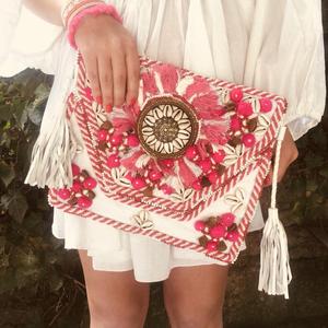 Sac à main de styliste pour femmes, nouvelle pochette à motif Floral Unique, 2020 - Product Image 2