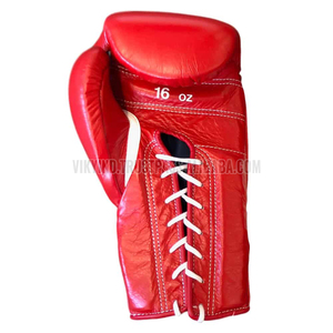 Guantes de boxeo de alta calidad, guantes de entrenamiento de cuero genuino - Product Image 3