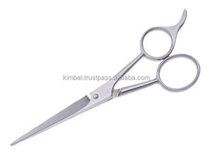 Vente en gros de ciseaux de coiffeur professionnels en acier inoxydable à haute teneur en carbone, outil de coupe de cheveux avec étiquette personnalisée pour salon de beauté - Product Image 3