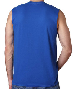 Camisetas de Tirantes Deportivas para Hombre, de Algodón 100%, Transpirables, a Cuadros, con Logotipo Personalizado OEM 2024, Tallas Grandes - Product Image 3