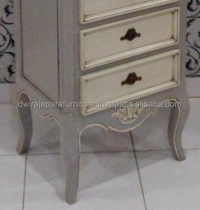 Muebles franceses dormitorio clásico Tallboy cofres de cajones - Product Image 5