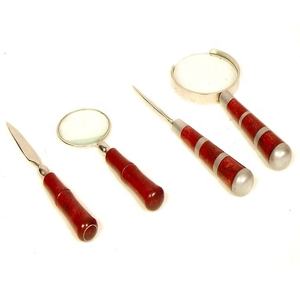 GRAN GAFAS Y ESPEJOS (Metal)-Diseño de arte moderno para sala de estar y oficina Accesorios de decoración del hogar - Product Image 2