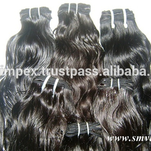 Cabello virgen Remy de alta calidad a precio barato. Cabello natural de un solo donante tejido de la India. Cabellos de trama de un solo donante - Product Image 3