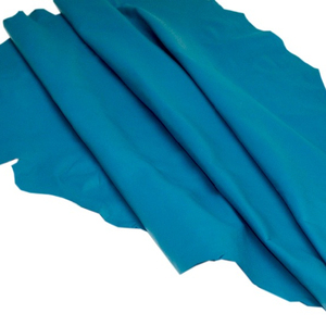 Cuero de Oveja Aqua, Acabado Ecológico para Prendas, Cuero Genuino con Grano para Cinturones, Muebles, Bolsos, Accesorios de Equipaje - Product Image 1