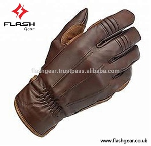 Haute qualité sur mesure plein doigt hiver unisexe Impact gants pour l'équitation Motocross sport coupe-vent en cuir lavable - Product Image 6