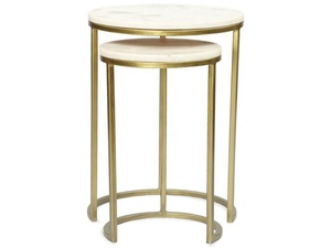 โต๊ะข้างหินอ่อน/โต๊ะกลางกาแฟ/โต๊ะข้างโซฟา - Product Image 3