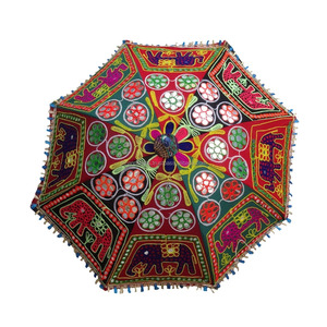 ขายส่งอินเดียจัดงานแต่งงานตกแต่งปักร่ม - Product Image 5