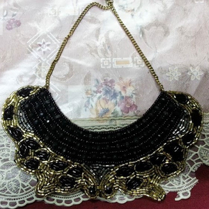 Indien Style Perlé Broderie À La Main Collier - Product Image 1