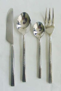 ชุดเครื่องใช้บนโต๊ะอาหารทองเหลือง3ชิ้นสำหรับบ้านโรงแรมร้านอาหารของขวัญงานแต่งงาน - Product Image 4