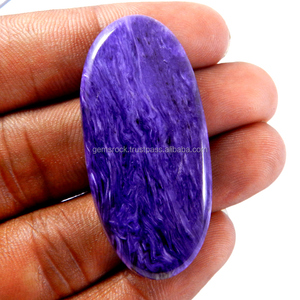 러시아 Charoite 느슨한 카보 숑 믹스 모든 크기의 자연 치유 텀블 수제 부드러운 Charoite 카보 숑 느슨한 보석 - Product Image 2