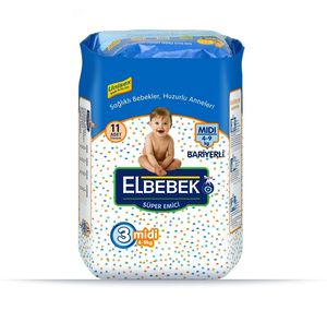 Qualité supérieure prix bon marché turc bébé couches (ELBEBEK) - Product Image 1