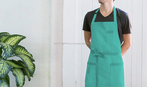 Delantales de cintura de algodón personalizados al por mayor opción en blanco disponible - Product Image 2