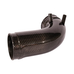 <span class=keywords><strong>Tube</strong></span> d'admission d'air incurvé en fibre de carbone 3K, <span class=keywords><strong>tube</strong></span> pour moto, de haute qualité - Product Image 5