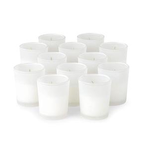 Frasco de vidrio transparente votivo, portavelas para bodas, fiestas y decoración del hogar - Product Image 2