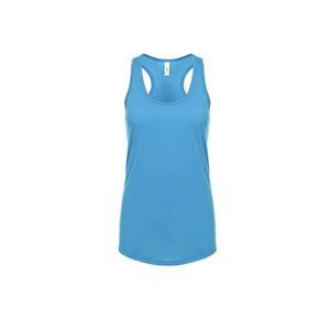 Siguiente nivel talla de Ideal Racerback Tank Top-Hecho de 60% algodón peinado y 40% poliéster y viene con tu logo - Product Image 5