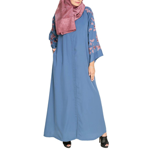 2020ใหม่สไตล์ Abaya ไหล่พร้อมแขน Encrusted ที่ซับซ้อนดอกไม้เย็บปักถักร้อยสวยมาก Kaftan เสื้อ Burka - Product Image 1