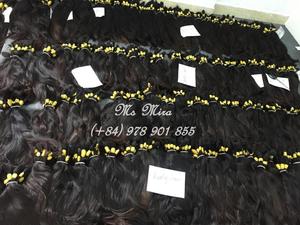 ผมคนบริสุทธิ์ผมคน100% ผมคนเวียดนามแบบตรงหนาสองชั้นพร้อมเฉดสีเย็นสไตล์เป็นลอนผมเรมี่เกรด8A - Product Image 5