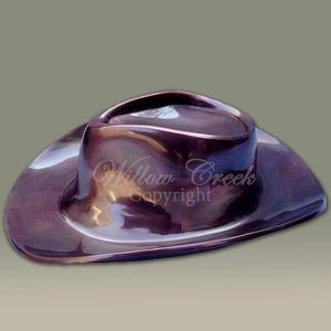 Recuerdo en forma de sombrero, urna de cremación de aluminio, suministros funerarios - Product Image 1