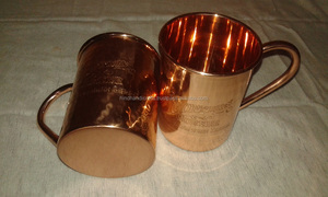 Taza de cobre para Moscow Mule en forma de cilindro - Product Image 6