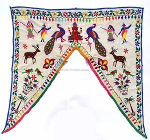 Housses de fenêtres et de portes faites à la main, 1 pièce, style indien ethnique - Product Image 1