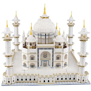 Arte de laca Taj Mahal de madera con pintura a mano, arte de laca de madera hecho a mano, decoración del hogar trabajo de madera - Product Image 2