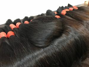 ผมมนุษย์ธรรมชาติบริสุทธิ์ที่ดีที่สุดผมเด็กบางตรงนุ่มลื่นไม่พันกัน - Product Image 2