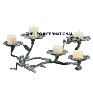 Porte-bougie en forme de branche d'arbre, design créatif, 5 bougies chauffe-plat, centre de table pour la décoration de la maison, vente directe d'usine - Product Image 1