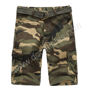Custom OEM Breathable Casual Tactical Hunting <b>Camouflage</b> Knitted Cargo <b>Shorts</b> for <b>Men</b> - Product Image 1