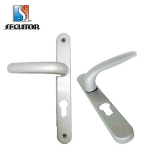 Nhôm Đòn Bẩy Trên Backplate Euro Khóa Cửa Xử Lý - Product Image 3