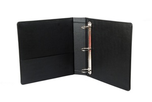 Hardcover PU <strong>A5</strong> 3 Ring <strong>Binder</strong> <strong>File</strong> Folder Accessory / School Stationery Journals - Product Image 5