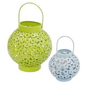 Linterna colgante de oro redondo de filigrana antigua, decoración del hogar, nueva - Product Image 4