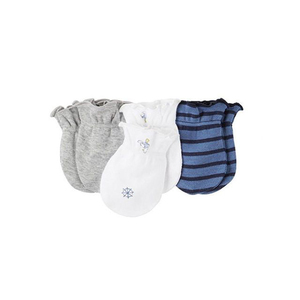 Factory Price Best Quality Organic Cotton Baby Mittens with Low MOQ - Product Image 1