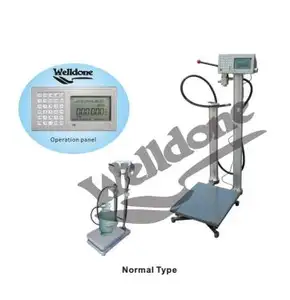 Cilindro de gas GLP de pesaje y la máquina de llenado de escala de llenado de GLP escala