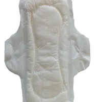 Almofada sanitária de algodão feminina, super absorvente maxi/super descartável sem asas