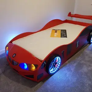 Tempat Tidur Mobil Bentuk BMV untuk Kamar Anak, Tempat Tidur Mobil Balap-Supercarbed