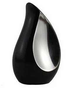 โกศโลหะอลูมิเนียมสำหรับผู้ใหญ่,โกศสำหรับขี้เถ้าในราคาต่ำเงินโบราณสำเร็จรูปออกแบบการฉีกขาดสำหรับผู้ใหญ่ - Product Image 1