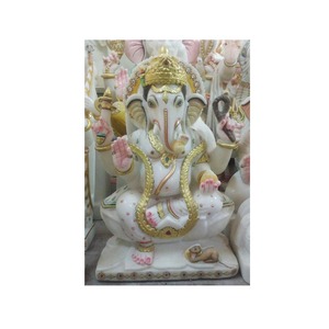 Marble Handmade Ganesh Ji Statue - Product Image 1