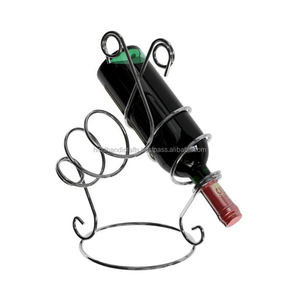 Porte-bouteille de vin en métal vintage écologique pour fête - Product Image 2