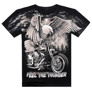 Camiseta de algodón con estampado animal para hombre y mujer - Product Image 2