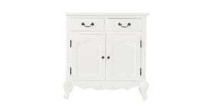 เฟอร์นิเจอร์ฝรั่งเศสโบราณทาสีขาวข้างเตียงขาแปลงสภาพแบบนอร์ดิกที่ทันสมัยสำหรับห้องนอนห้องนั่งเล่นทำ moratuwa อินโดนีเซีย - Product Image 2