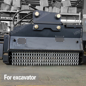 Mulcher สำหรับรถตักขนาดเล็กลื่นไถล