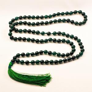 หัตถกรรมหินกึ่งมีค่าญี่ปุ่นลูกปัด108หยกสีเขียว - Product Image 2