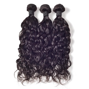 original remy curly cheap 100% Indian human hair temple natural raw unprocessed wholesale virgin Indian hair