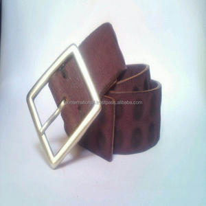 Ceinture de luxe en cuir véritable pour hommes, commande en gros, OEM, élégant, mode pour hommes, ceinture décontractée avec boucle en alliage solide - Product Image 1