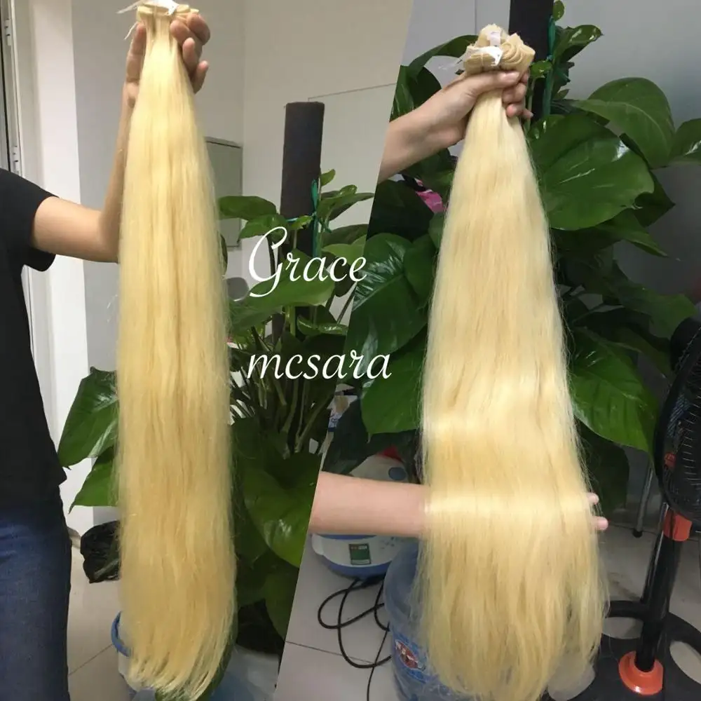 machine weft straight 26 inches color #613 hair extensions